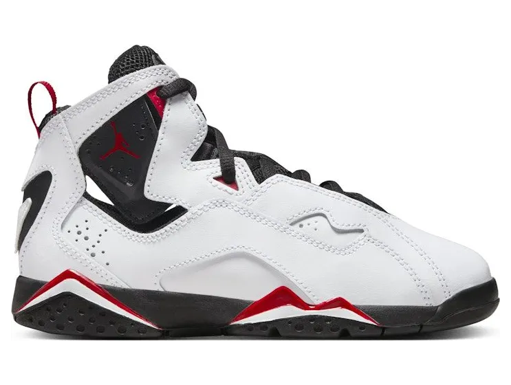 Jordan True Flight White Black Varsity Red (343796-160)