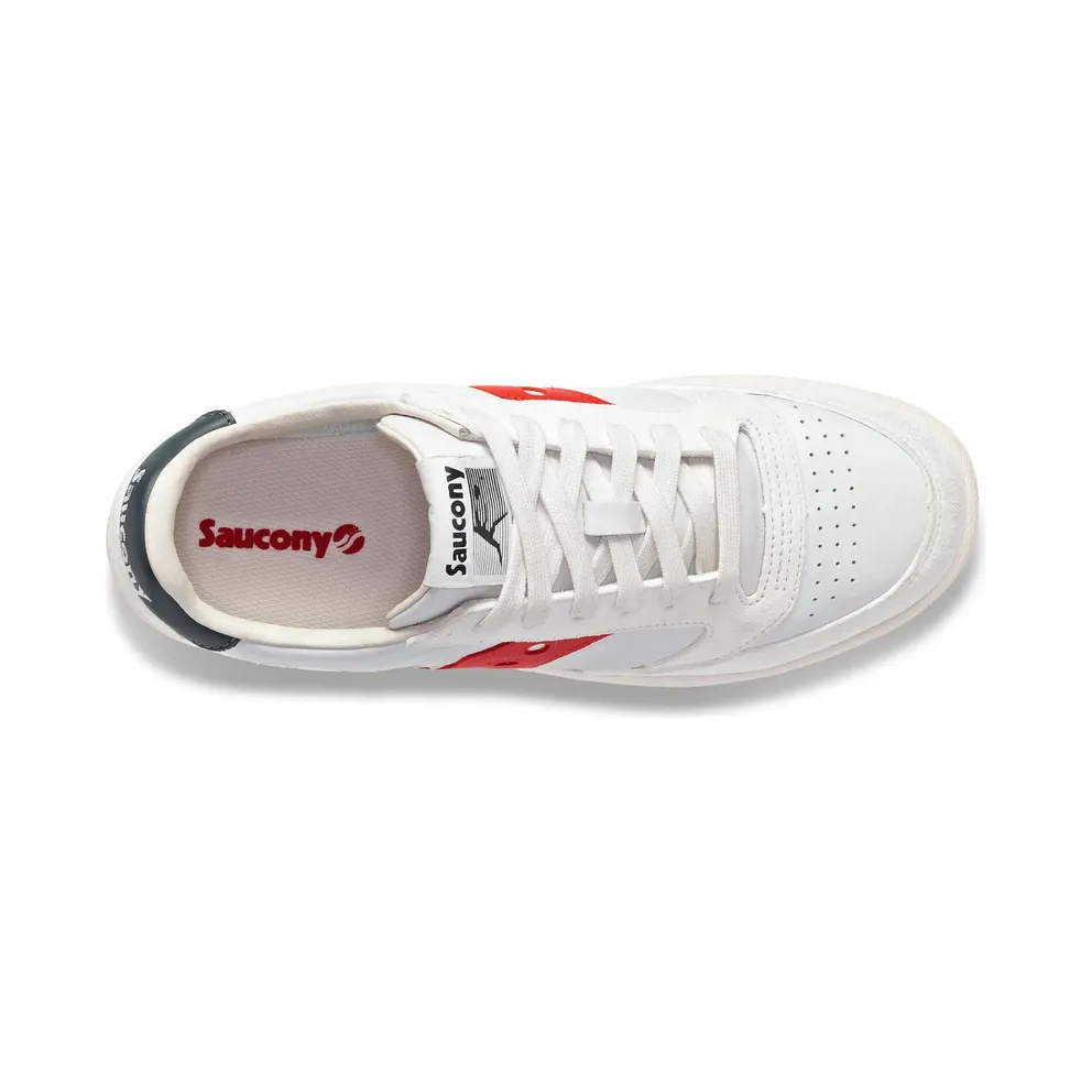 Saucony Jazz Court Premium White Red (S70671-4)
