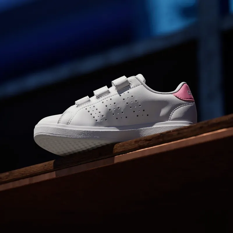 Adidas Advantage Base 2.0 Kids Cloud White / Bliss Pink / Core Black (ID1305)