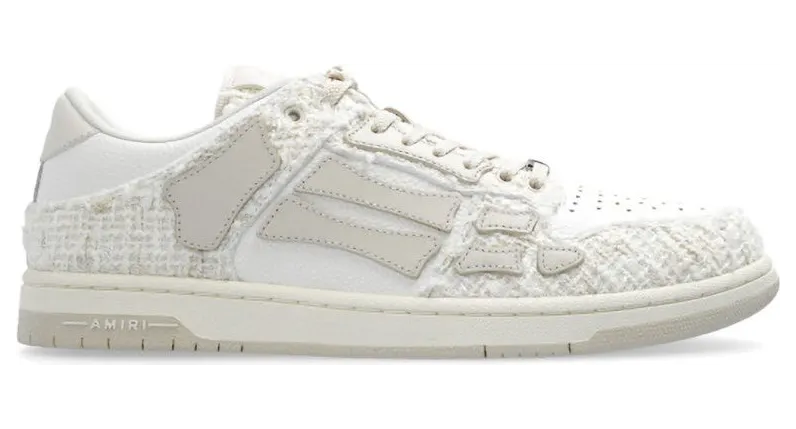 AMIRI Skel Top Low Alabaster Boucle (AMFOSR1008-271)