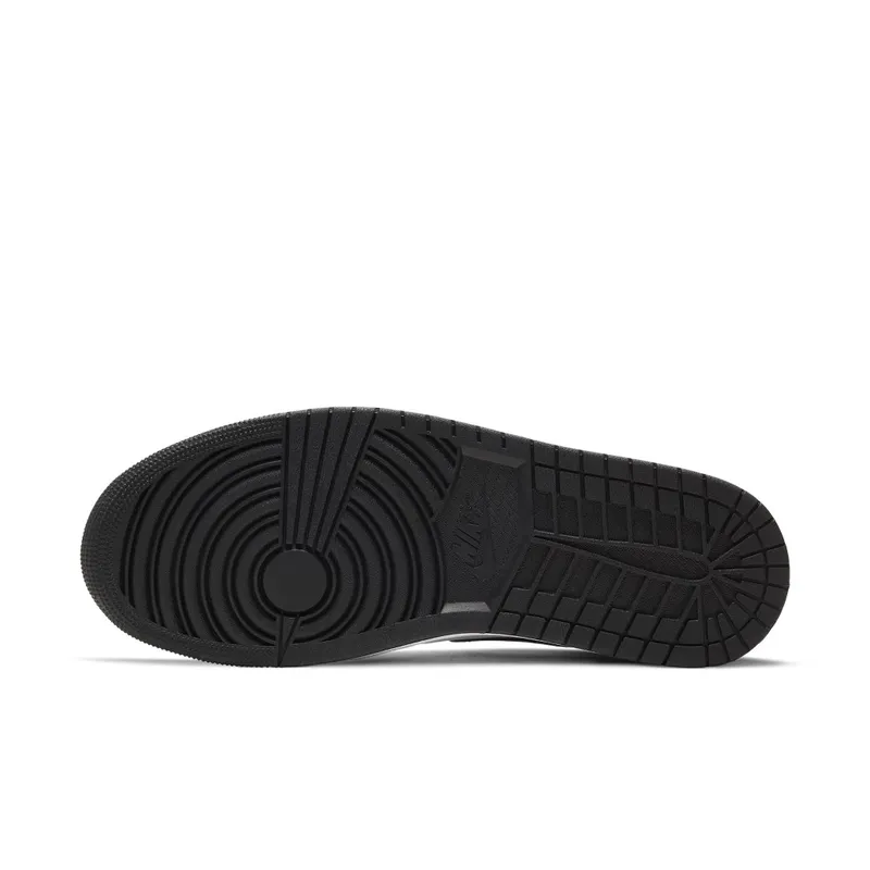 Jordan 1 Mid Carbon Fiber Black/White-Black (DD1649-001)