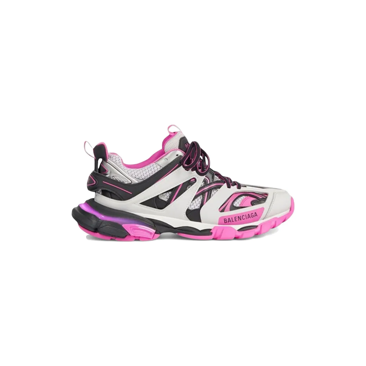 Balenciaga Track LED Grey Pink Black (555036 W3AD3 1252)
