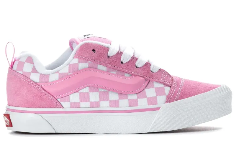 Vans Knu Skool Checkerboard Prism Pink White (VN000CYU2W0)