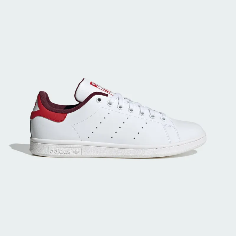Adidas Stan Smith Cloud White / Maroon / Better Scarlet (IG1321)