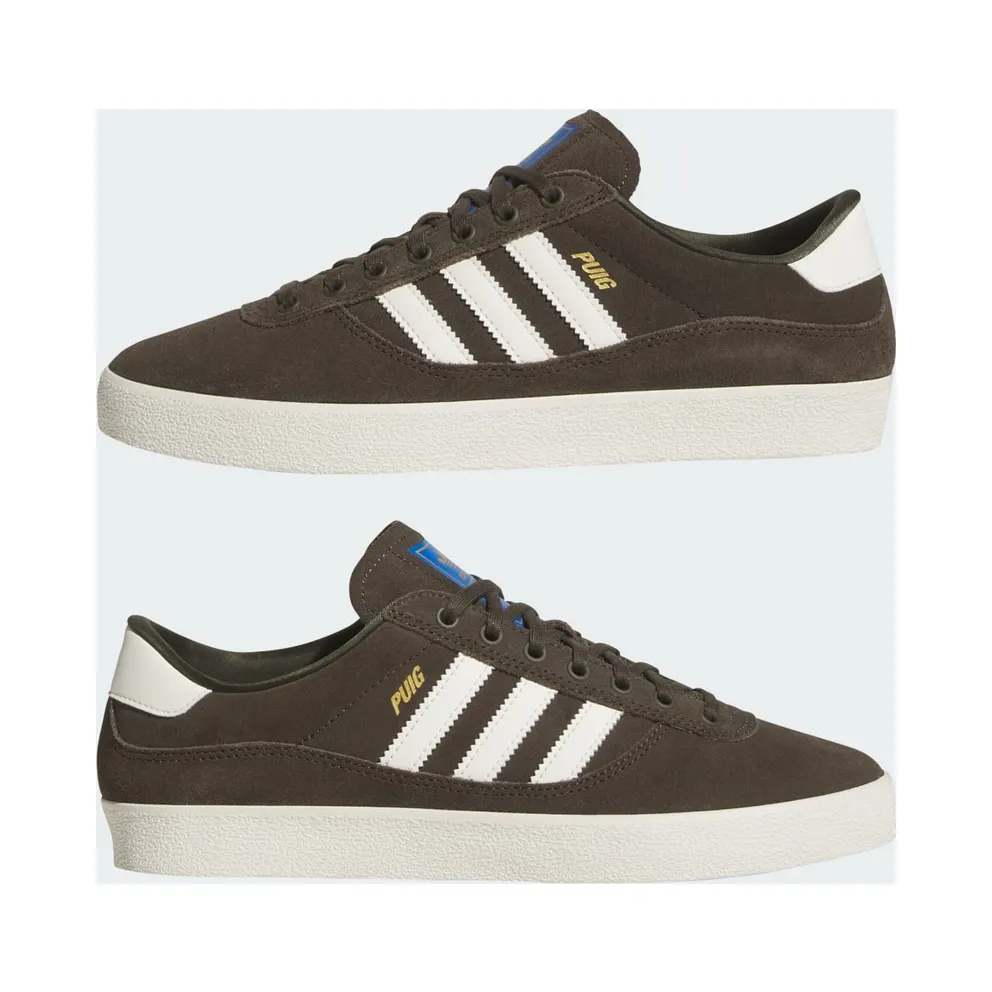 Adidas Puig Indoor Shadow Olive / Off White / Blue Bird (JQ1115)