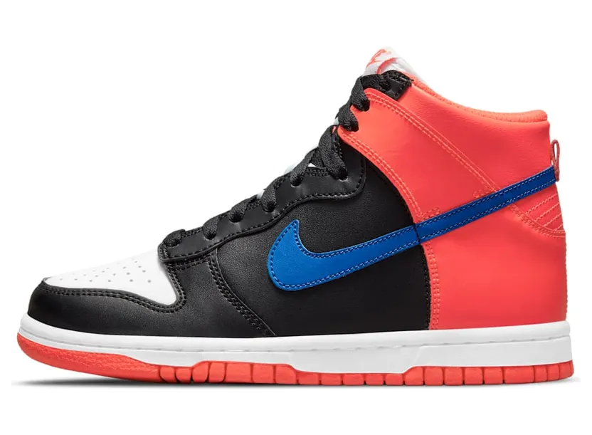 Nike Dunk High Knicks (GS) – “Crimson / Game Royal / White / Black” (DB2179-001)