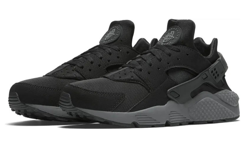 Nike Air Huarache Black Black Grey