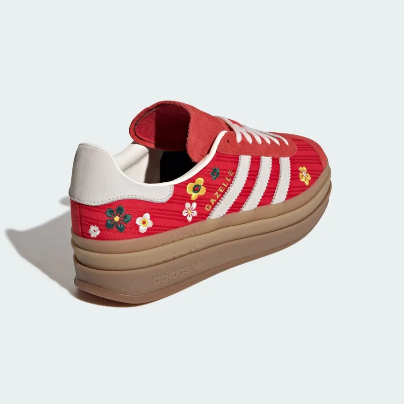 Adidas Gazelle Bold x Liberty London “Floral / Better Scarlet” (IH1921)