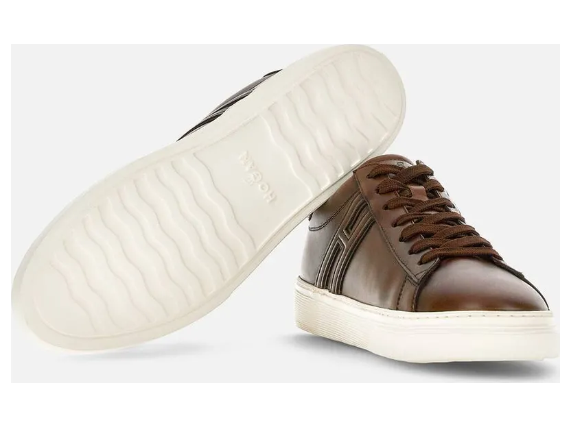 Sneakers Hogan H365 Brown (HXM3650J310QTUS013) (4)