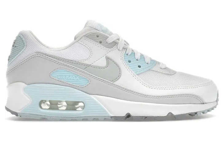 Nike Air Max 90 White Glacier Blue (DH8010-104)
