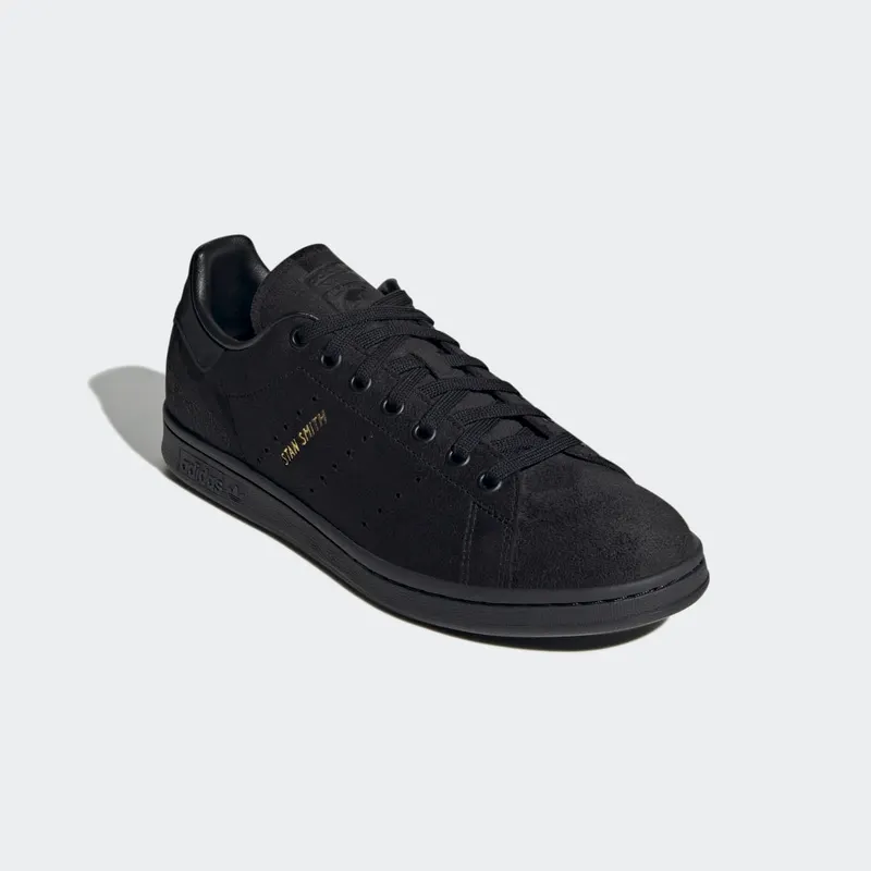 Adidas Stan Smith Core Black / Core Black / Gold Metallic (GW1394)
