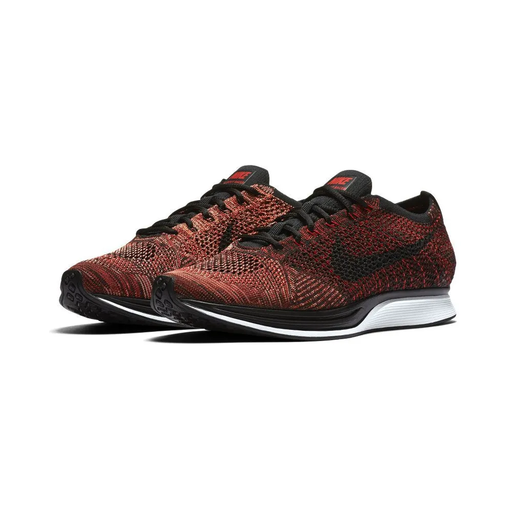 Nike Flyknit Racer University Red “Fire Rooster” (2017) University Red/Black-Bright Mango (526628-608)