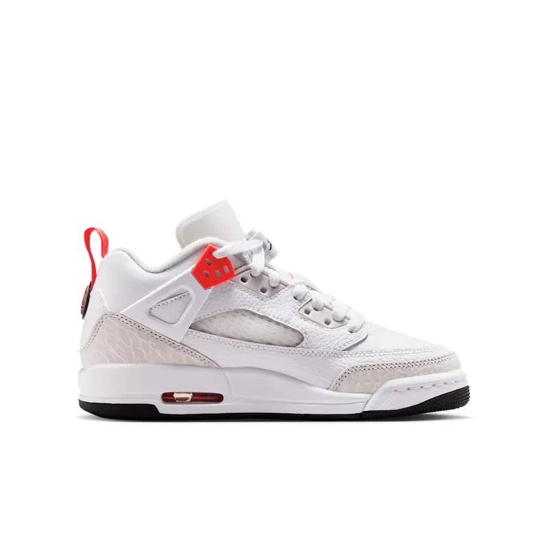 Jordan Spizike Low GS “White Bright Crimson” (IQ0320-100)