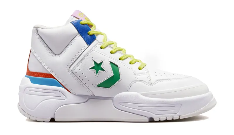 Converse Weapon CX Vegas Lights White/game Royal/Green/Orange (A02523C)