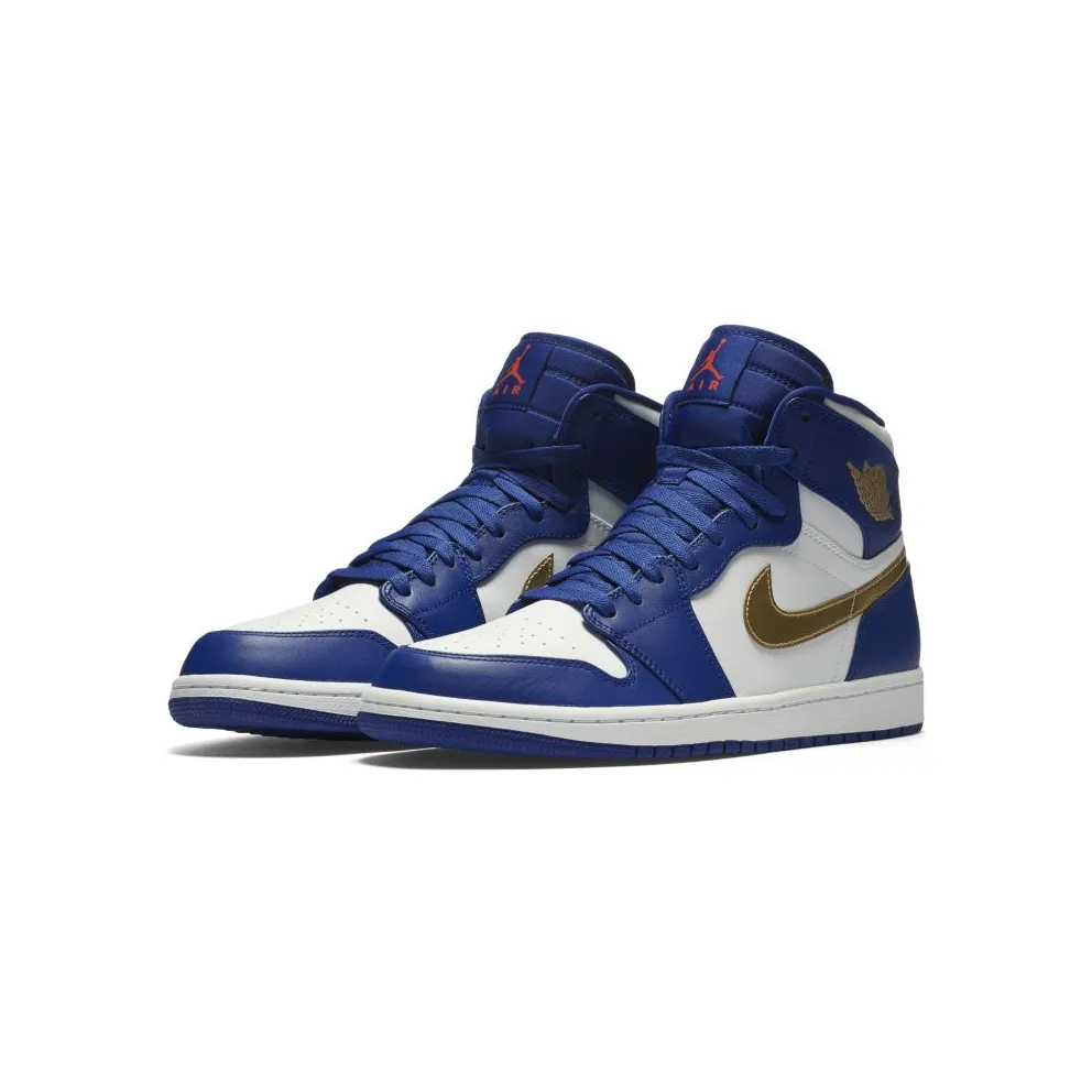 Jordan 1 Retro Gold Medal Deep Royal Blue/Metallic Gold Coin-White (332550-406)