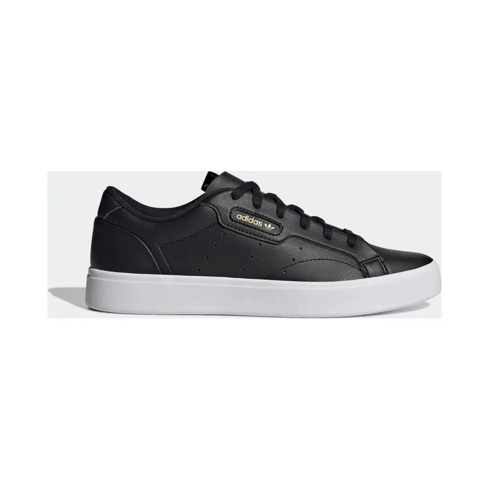 adidas Sleek Schuh Core Black / Gold Metallic / Crystal White (H05181)