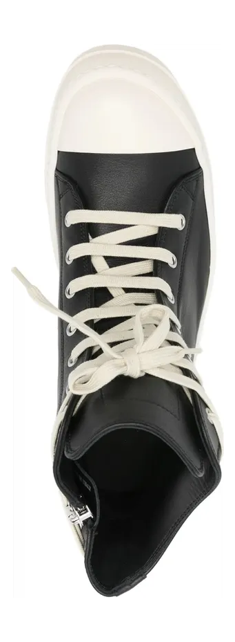 Rick Owens Lace-up Leather “Black” (RP01F6890 LCO 911) (2)