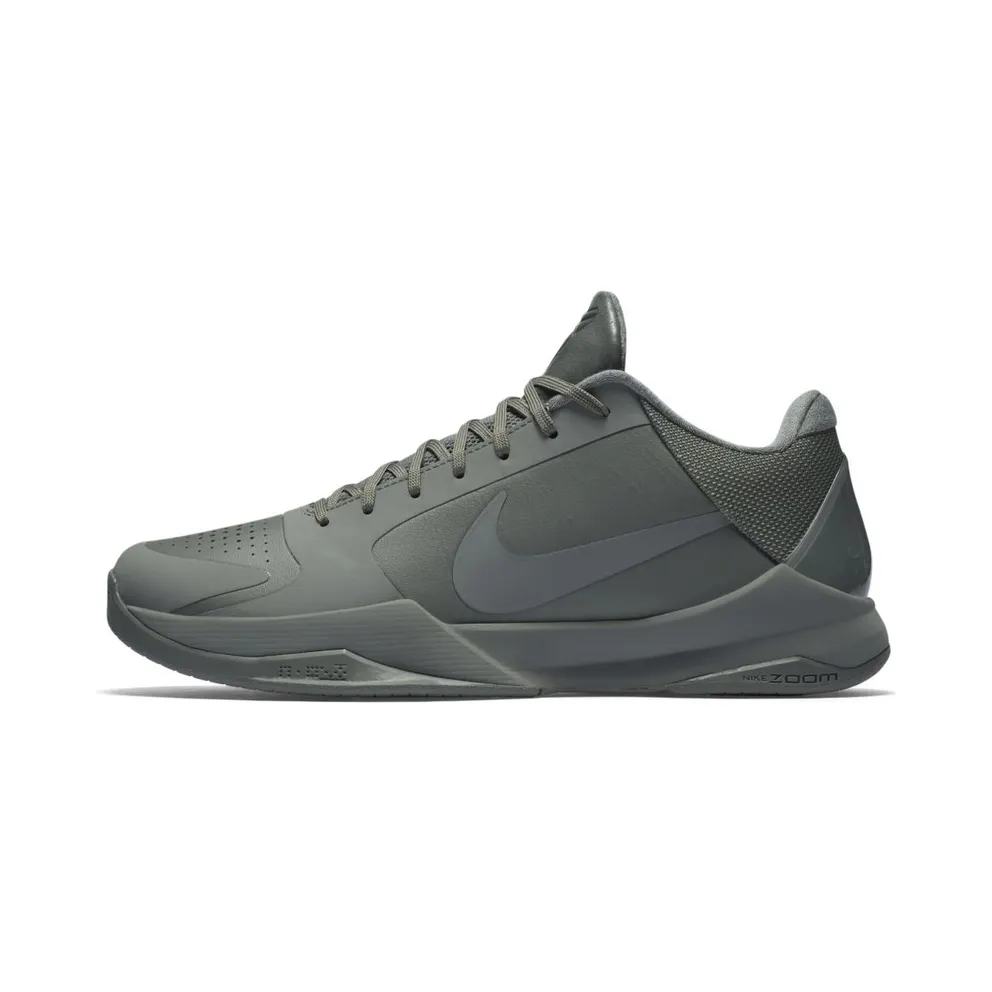 Nike Kobe 5 Black Mamba Collection Fade to Black Tumbled Grey/Tumbled Grey (869454-006)