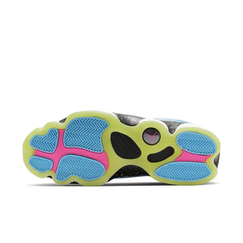 Jordan 6 Rings White Light Blue Fury Cyber White/Light Blue Fury-Cyber-Hyper Pink (CK0018-100)