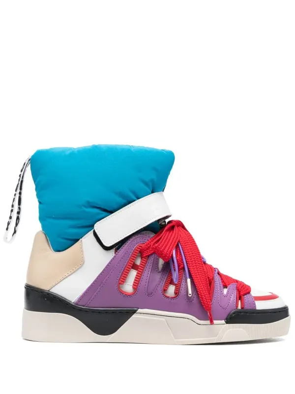 Khrisjoy Gesteppte High-Top- – Blue (DFPW400NYLTH)