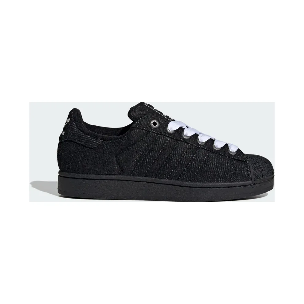 Adidas Superstar II Core Black / Core Black / Cloud White “Denim” (JQ3211)