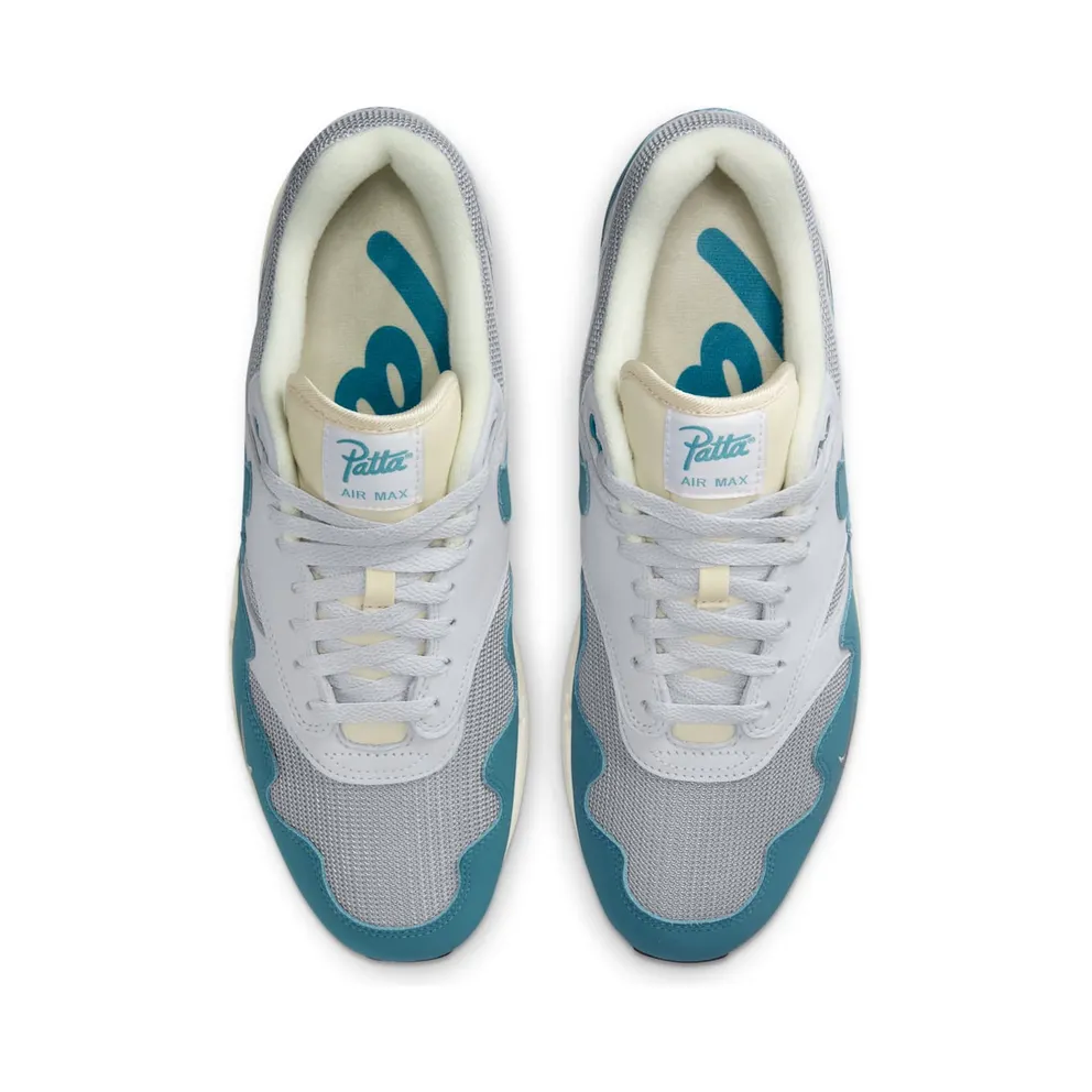 Nike x Patta Air Max 1 Waves Noise Aqua (DH1348-004)