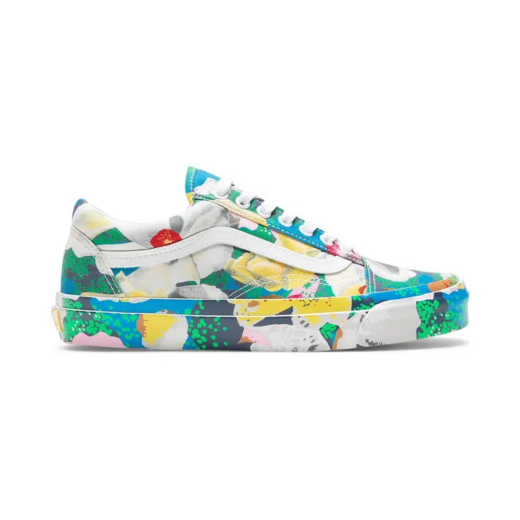 Vans Kenzo x OG Old Skool LX ‘Floral Yellow’ Floral Yellow/True White (VN0A4P3X01H)