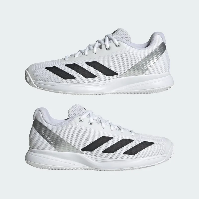 Adidas Courtflash Speed 2 Tennis Shoes Cloud White / Cloud White / Core Black (JH8720)