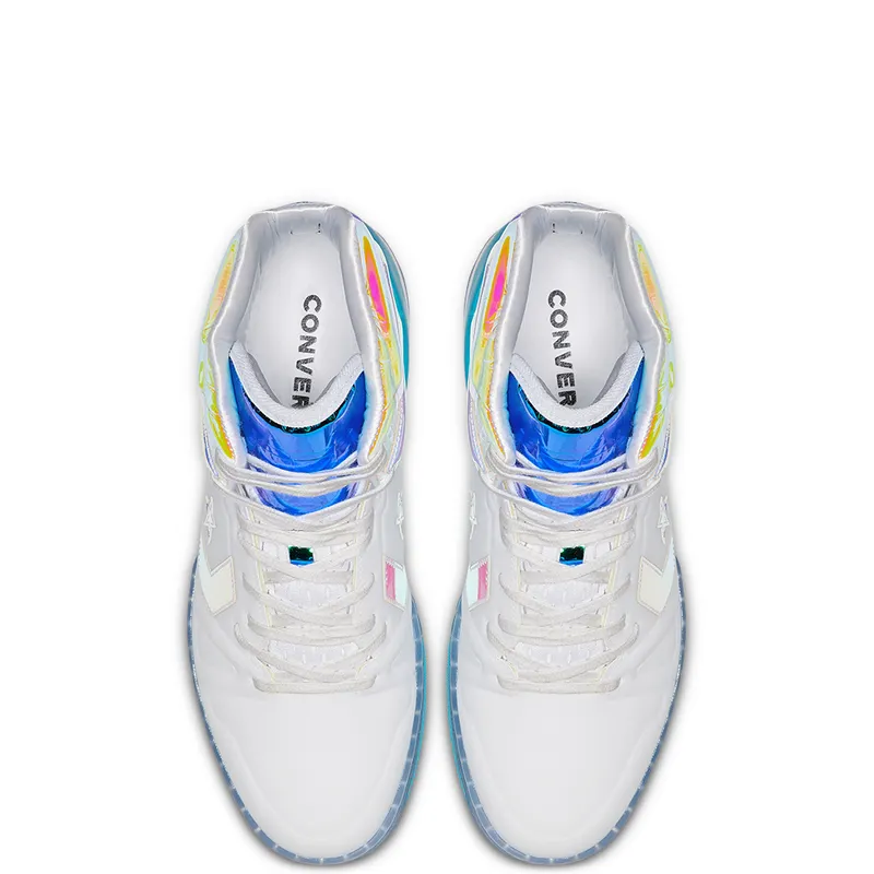 Converse ERX Impress Hi Iridescent White/Bold Jade-Gnarly Blue (163778C)