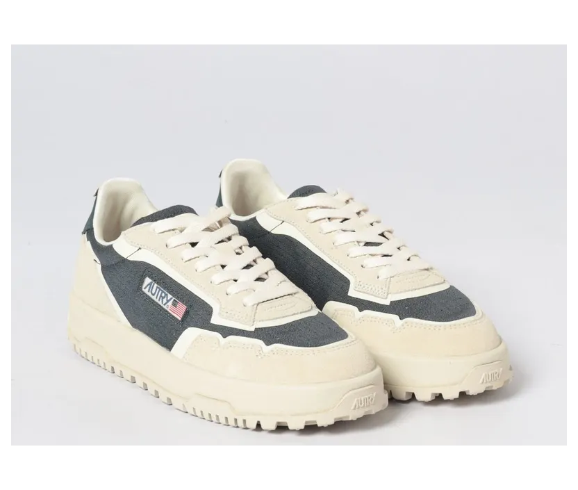 Autry Wildpace Low Cordura Nylon and Suede Sneakers Rope (LDLMCO06)
