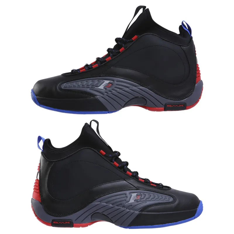 Reebok Answer 4.5 Black Grey Red Black/Ash Grey-Primal Red (Other Brands Reebok)