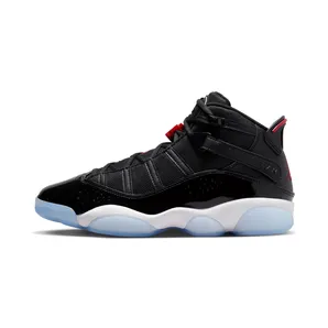 Air Jordan 6 Rings “Black / White / Gym Red” (322992-064)