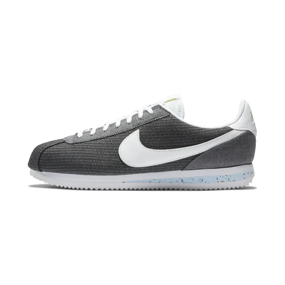 Nike Classic Cortez Recycled Canvas Iron Grey/Barely Volt-White (CQ6663-001)