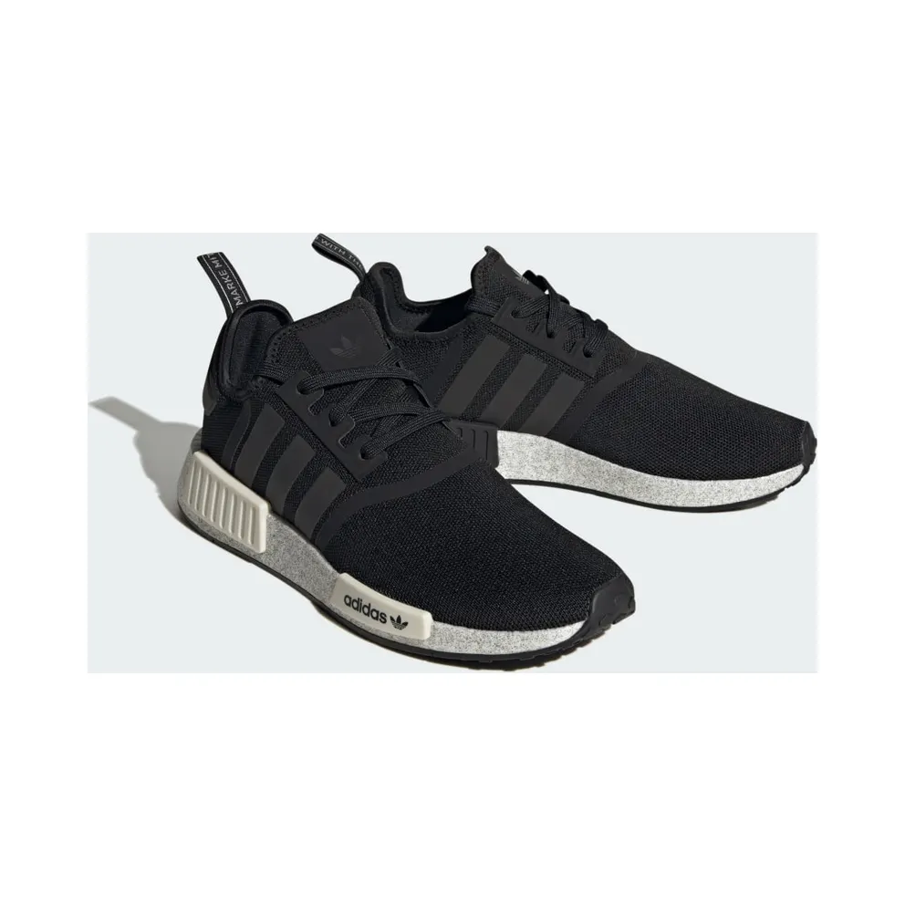 Adidas NMD_R1 Core Black / Silver Metallic / Chalk White (IE7345)