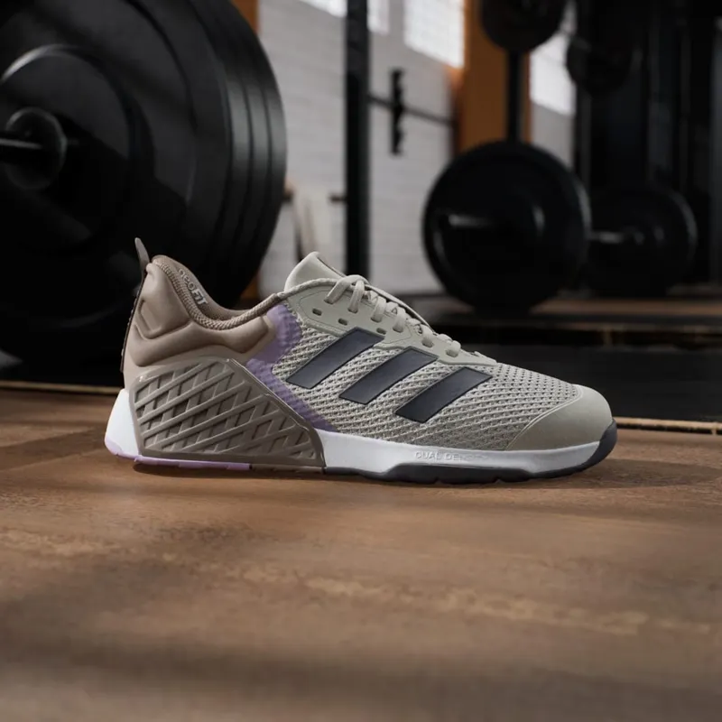 Adidas Dropset 3 Training Beige / Grey Strata / Powder Plum (JR1675)