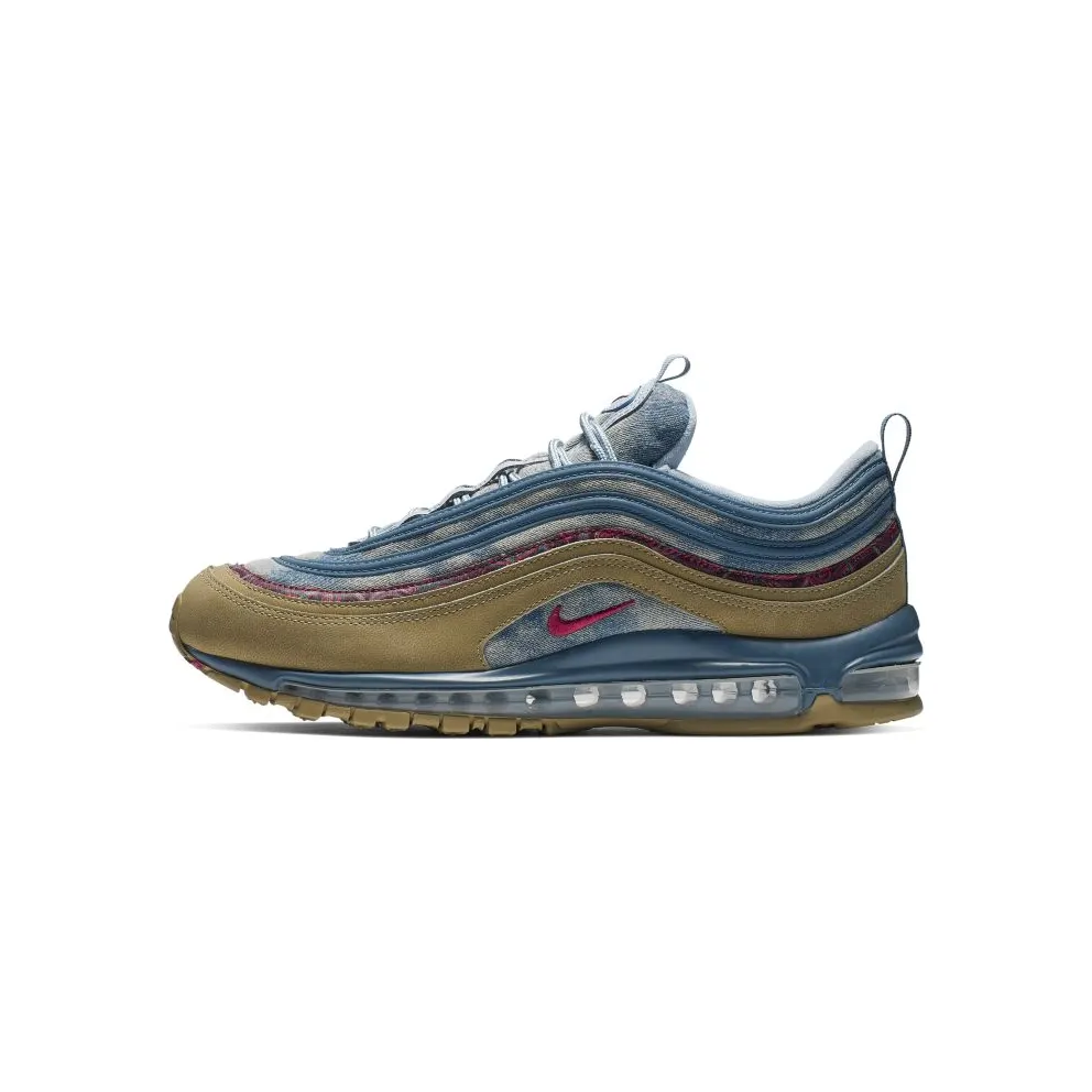 Nike Air Max 97 Wild West Parachute Beige/University Red-Thunderstorm-Light Armory Blue-Sail (BV6056-200)