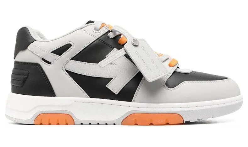OFF-WHITE Out of Office Grey Black Orange (OMIA189S23LEA0040510)