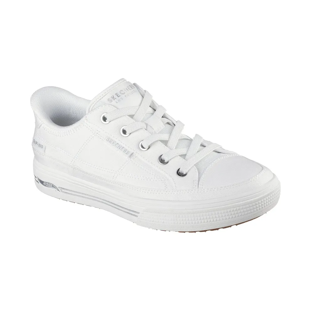 Skechers Slip-ins: Arch Fit Arcade – See Ya There Sneaker White
