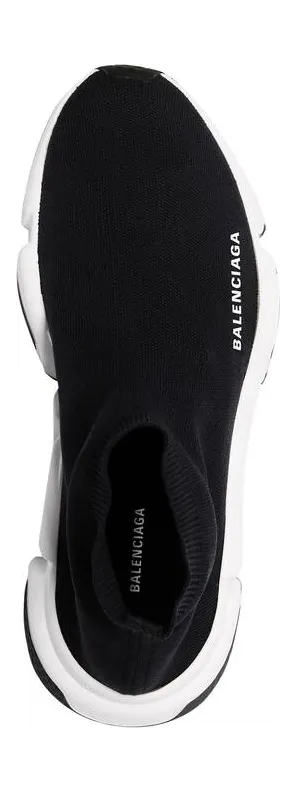 Balenciaga Speed Trainer Black White (2021) (645056W2DBQ1015) (2)