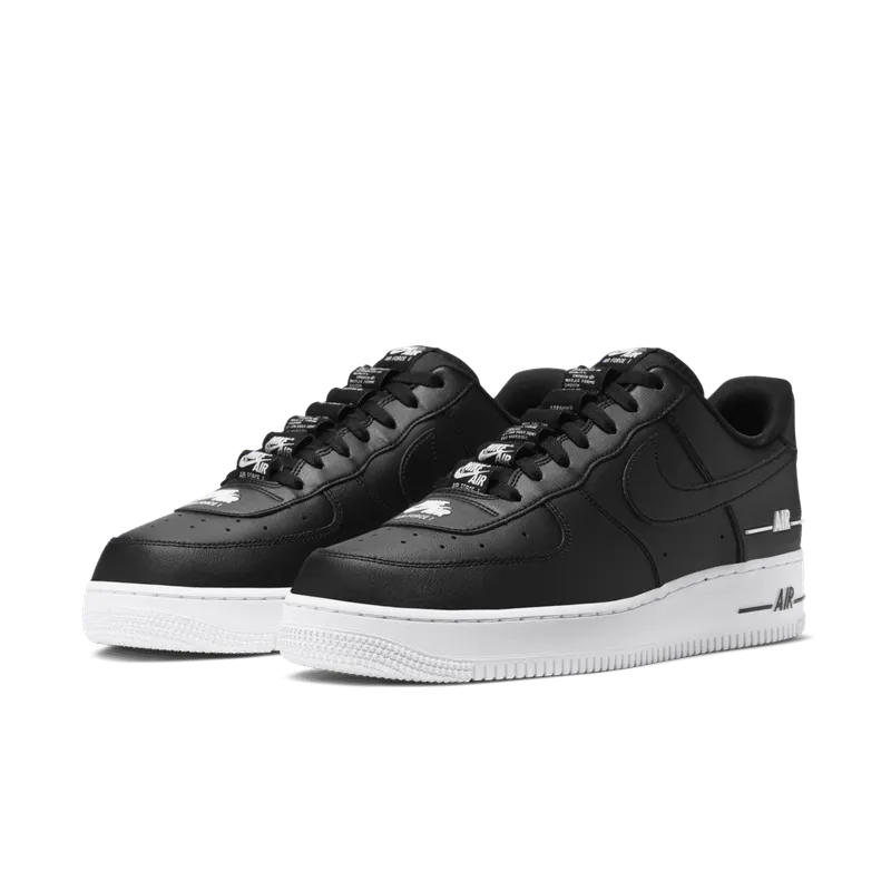 Nike Air Force 1 Low Double Air Low Black White Black/Black-White (CJ1379-001)