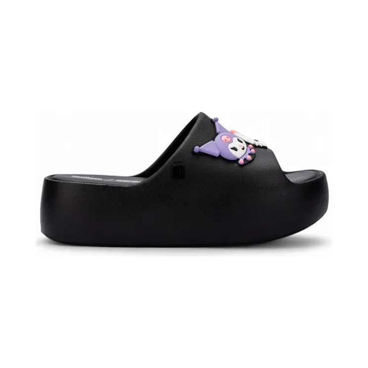 Melissa Free Platform Slide Hello Kitty and Friends Black (37874-BS343)