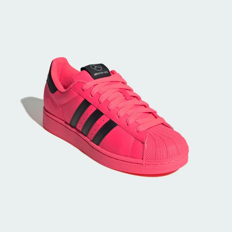 Adidas Superstar II Mercedes Turbo / Core Black / Silver Metallic (JR9994)