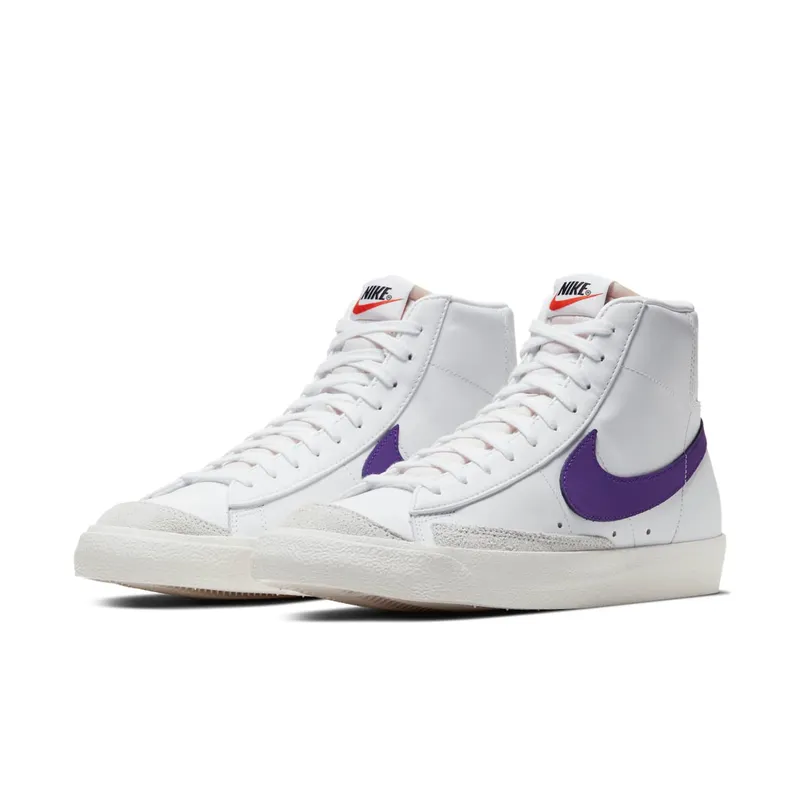 Nike Blazer Mid 77 Vintage White Voltage Purple White/Voltage Purple-Sail (BQ6806-105)