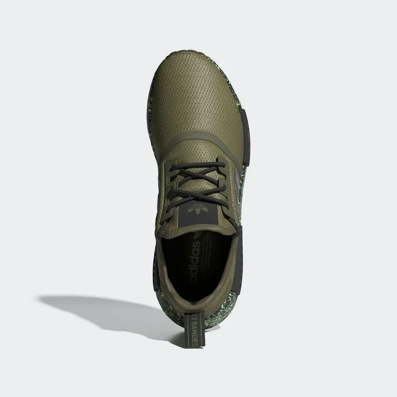 adidas NMD R1 Focus Olive Core Black Green Spark (ID5756)