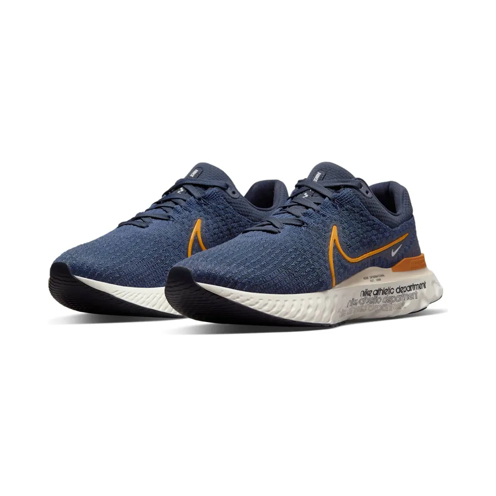 Nike React Infinity Run Flyknit 3 Premium Dark Obsidian (DO9582-400)