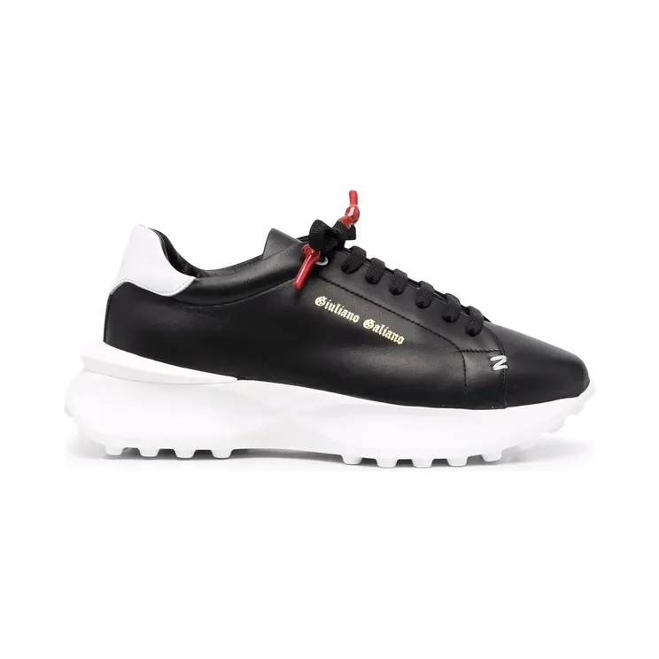 Giuliano Galiano met logoprint “Black” (RAPTOR1NAPPA)