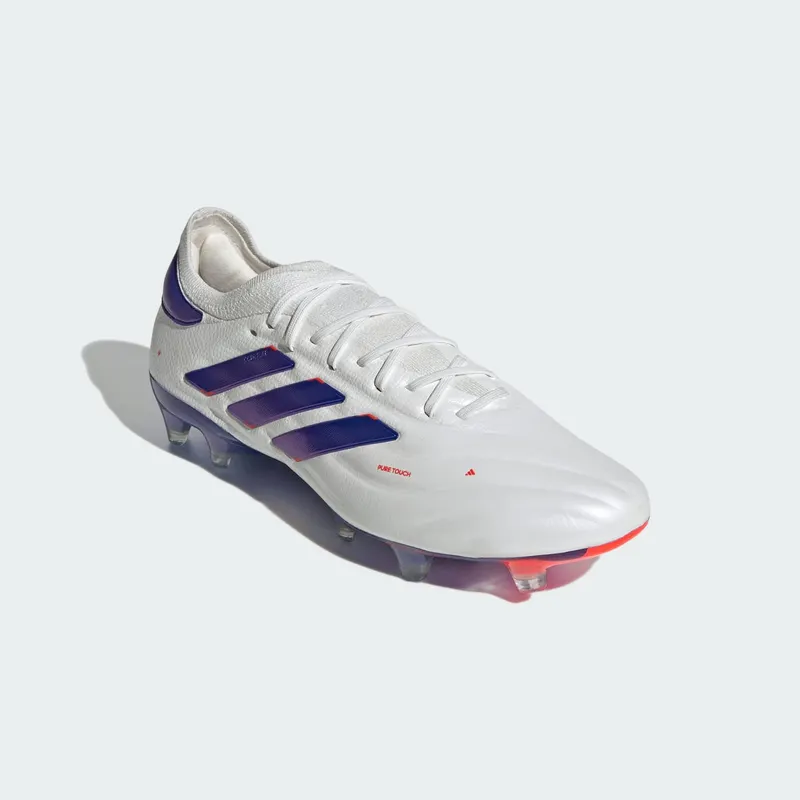 adidas Copa Pure 2 Elite KT FG Cloud White Lucid Blue Solar Red (IG6397)