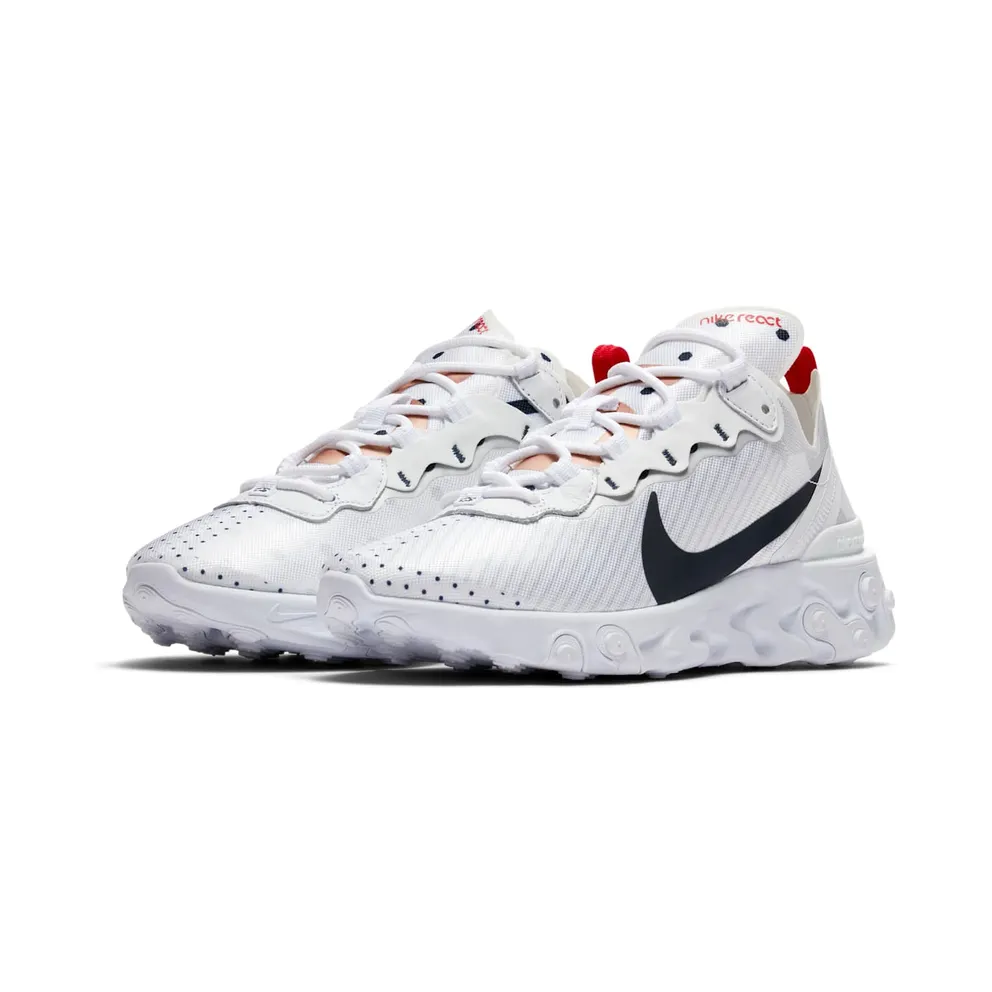 Nike React Element 55 Unite Totale (W) White/Midnight Navy (CI9104-100)