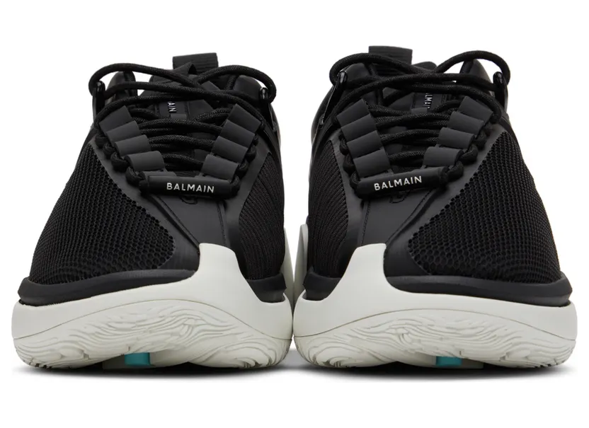 Balmain Black B-Runner Sneakers (XM1VI261LSDH) (2)