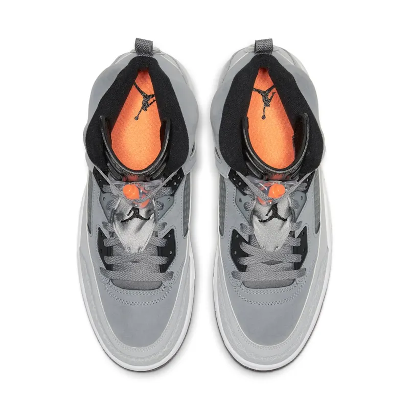 Jordan Spizike Grey Orange Cool Grey/Black-Wolf Grey-Pure Platinum (315371-008)